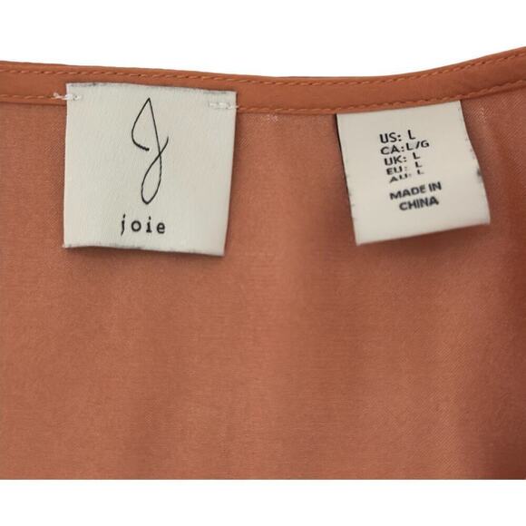 Joie Flutter Sleeves Mock Wrap Tiered Skirt Shirred Waist Belted Maxi Dress (L) - Picture 13 of 16